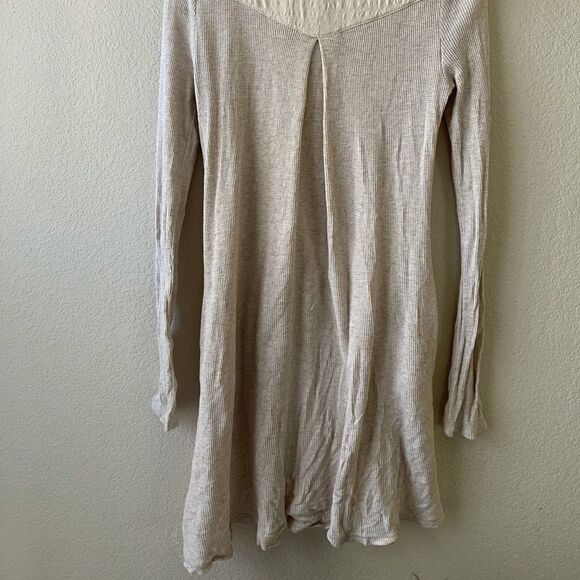 ‎Anthropologie thermal Henley dress - Picture 5 of 9